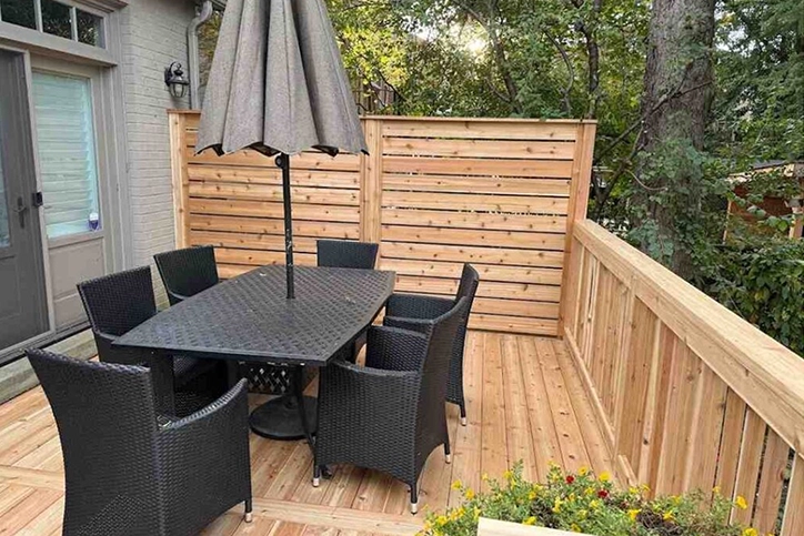 cedar decks