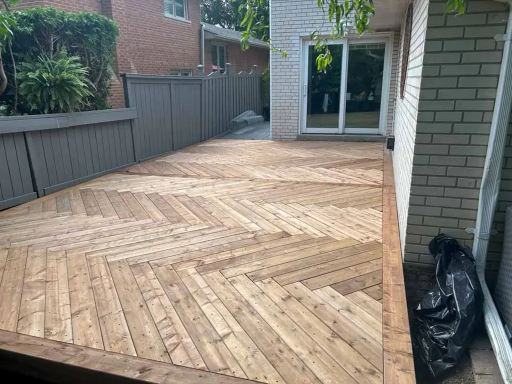 Internal-pg-img7 herringbone patterned deck by Kerta Construction