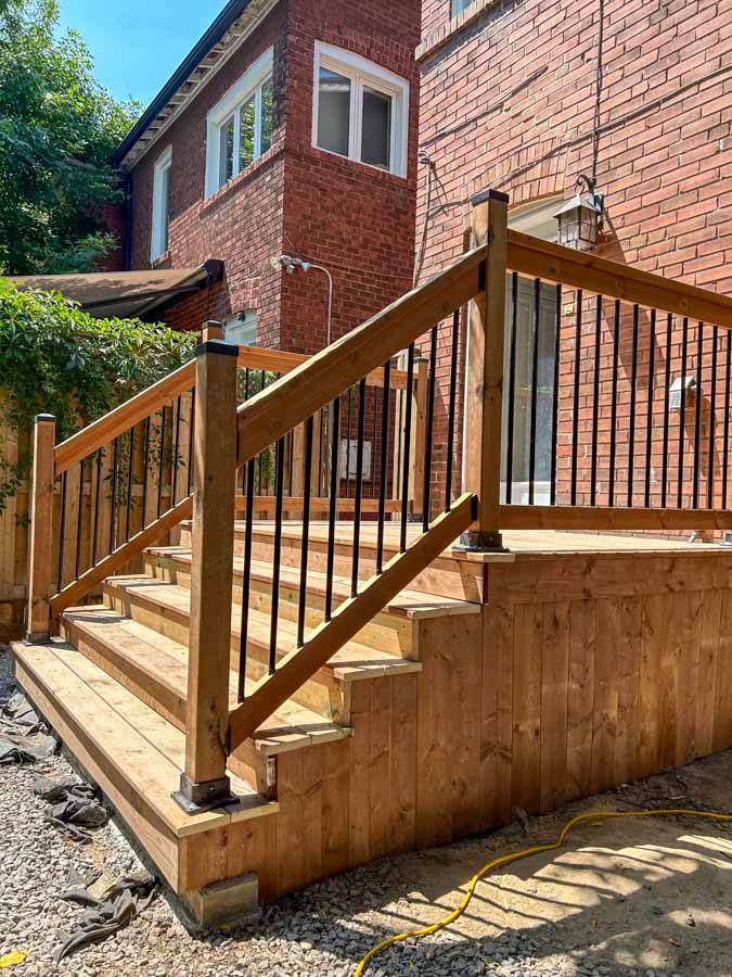 Portfolio-img-11 wide steps with custom railings by Kerta Construction