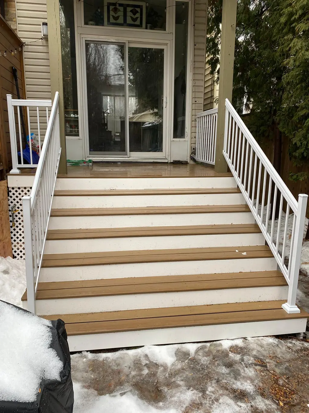 Portfolio-img-41 steps with railings leading so a slider by Kerta Construction