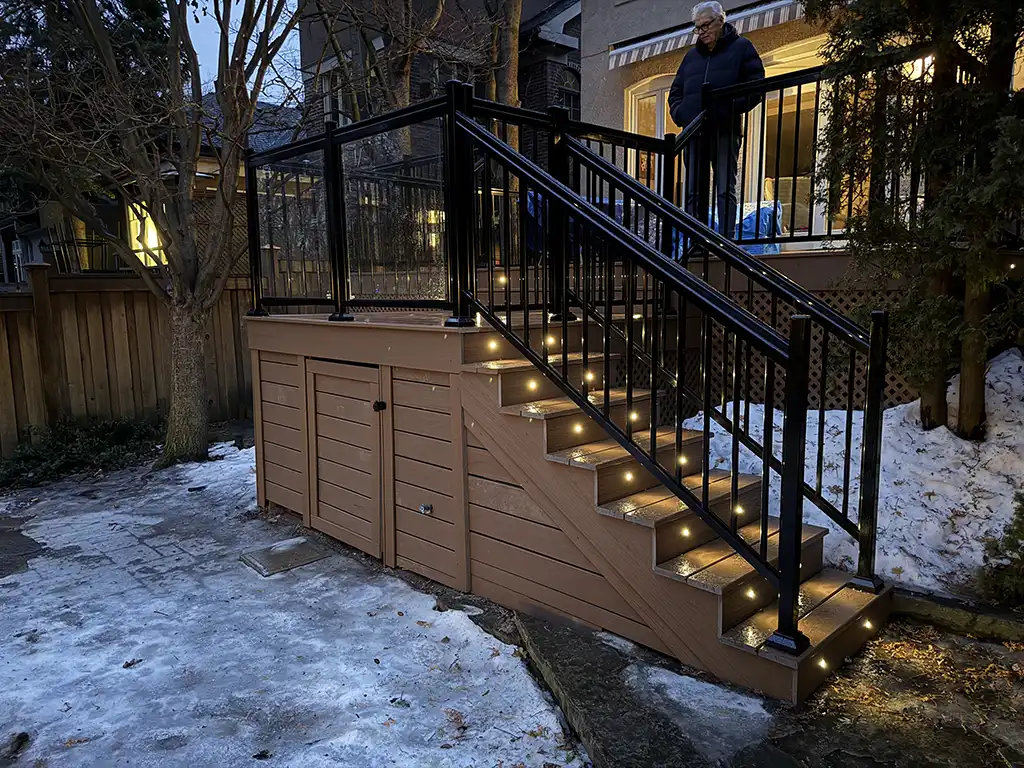 Portfolio-img-46 steps with lights by Kerta Construction